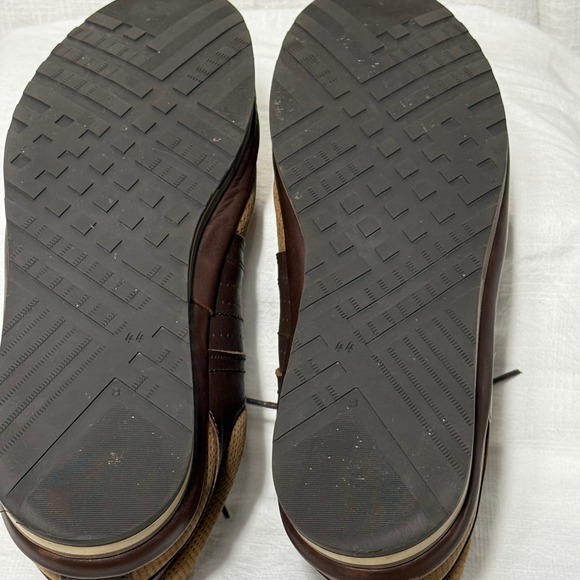 Greyder Men Brown Suede Leather Perforated Lace Up Oxford Dress Shoes‎ Size 10US main image 7